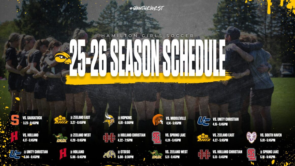25-26 Season Schedule
