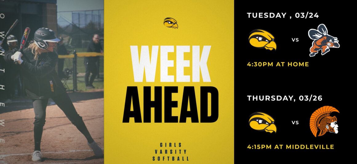 WEEK AHEAD: Softball