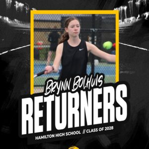RETURNERS: Brynn Bolhuls
