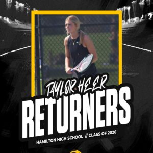 RETURNERS: Taylor Heer