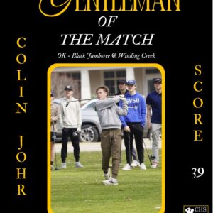 Boys Golf: Gentleman Of The Match