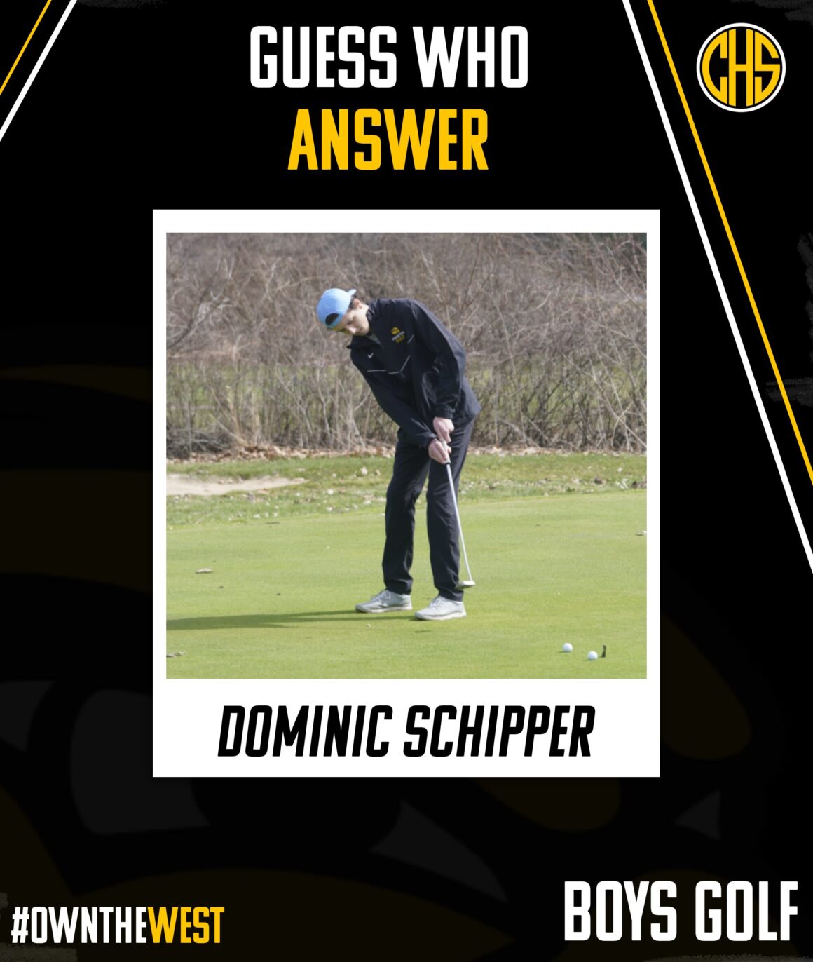 Boy Golf Guess Who Answer
