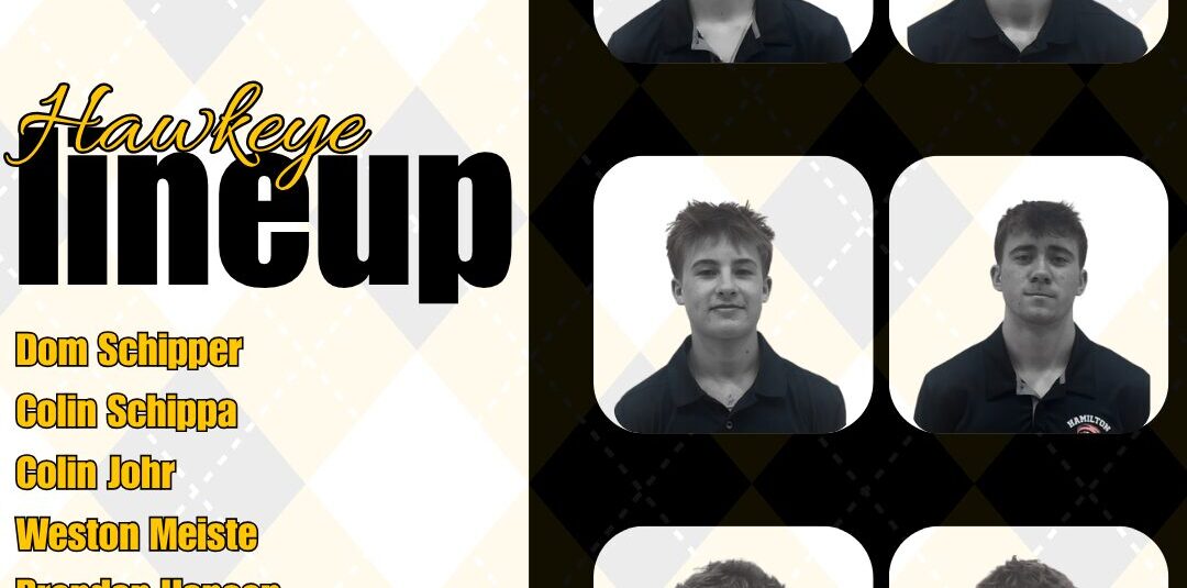 Boys Golf: Lineup