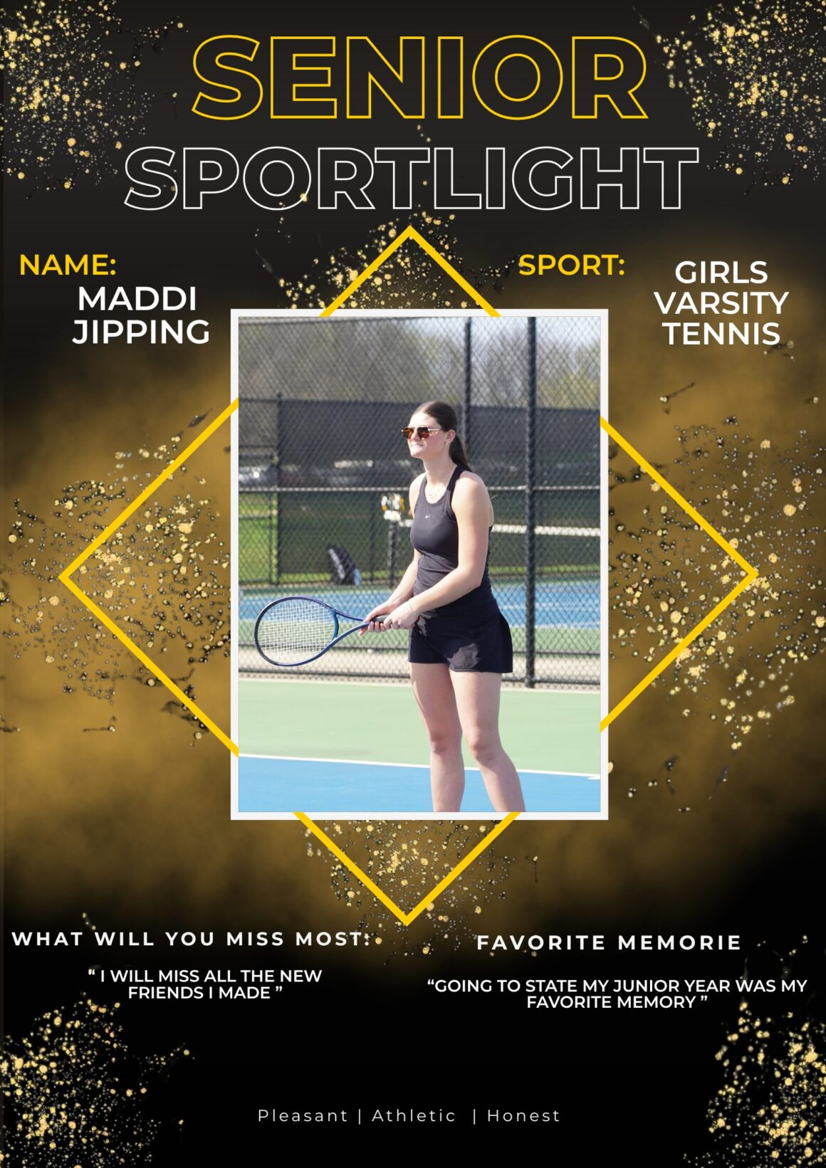 Girls Tennis: Senior Sportlight
