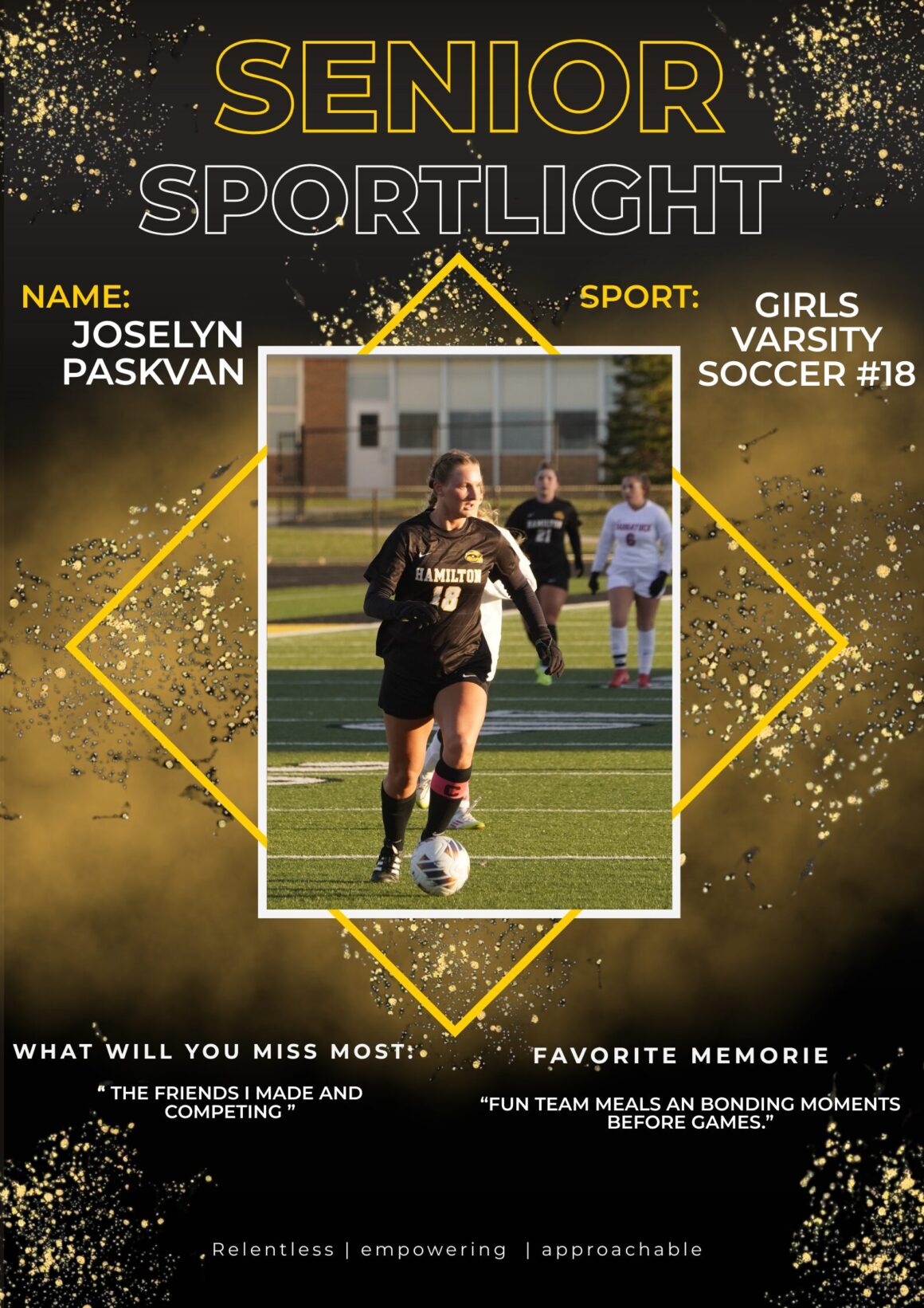 Girls Soccer: Senior Sportlight