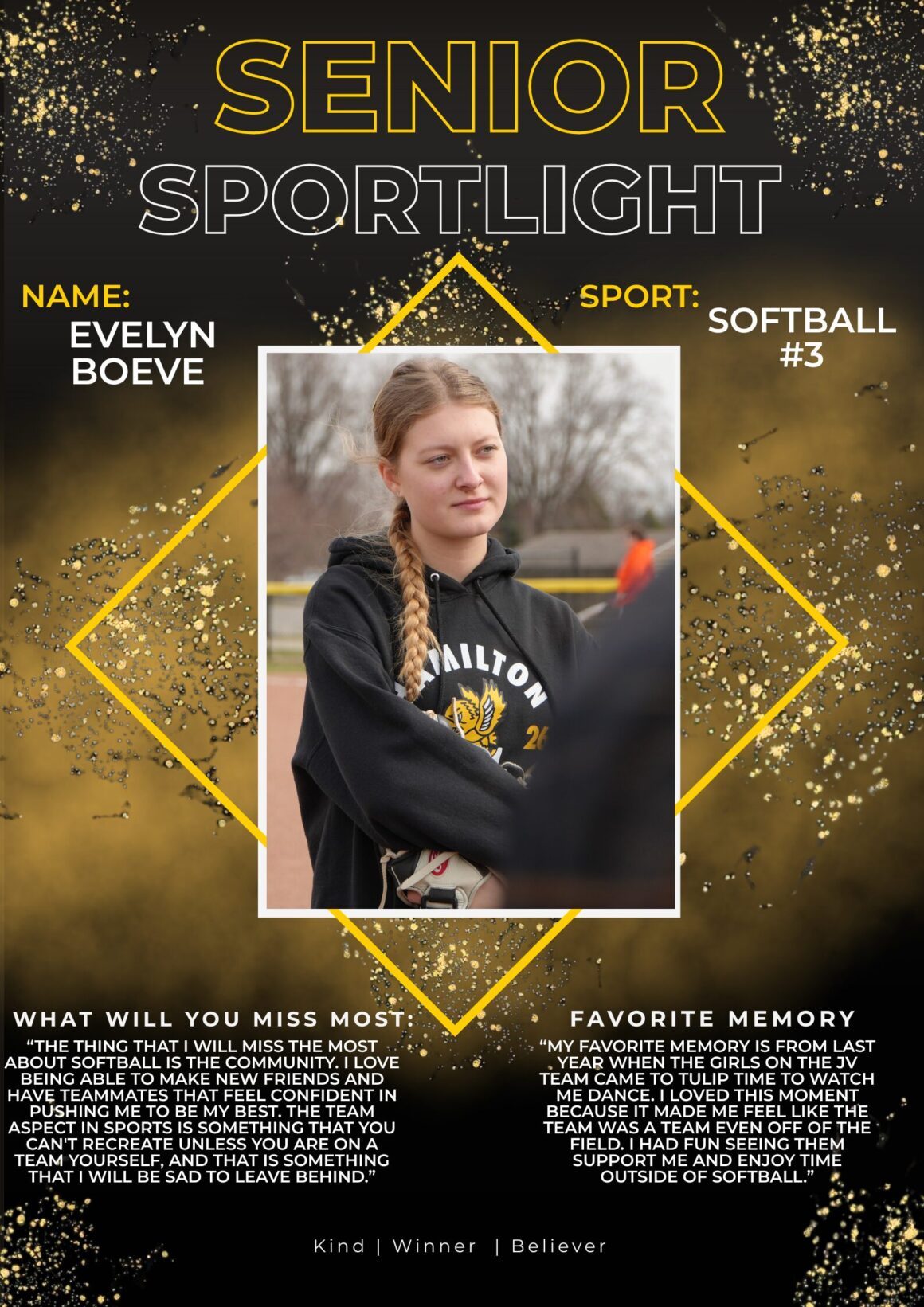Softball: Senior Sportlight