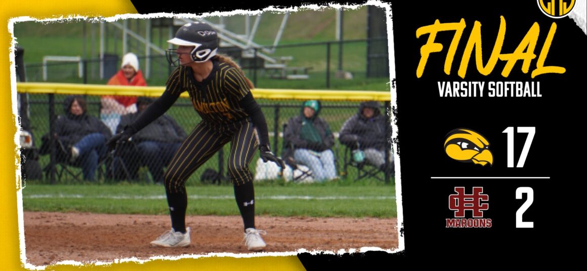 FINAL SCORE: Varsity Softball