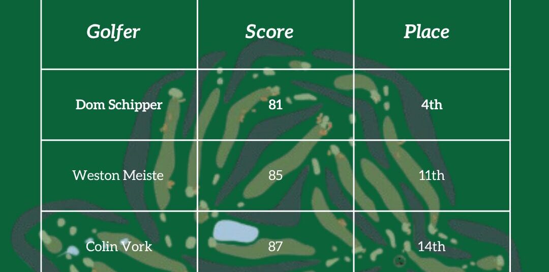 Golf Player Scores