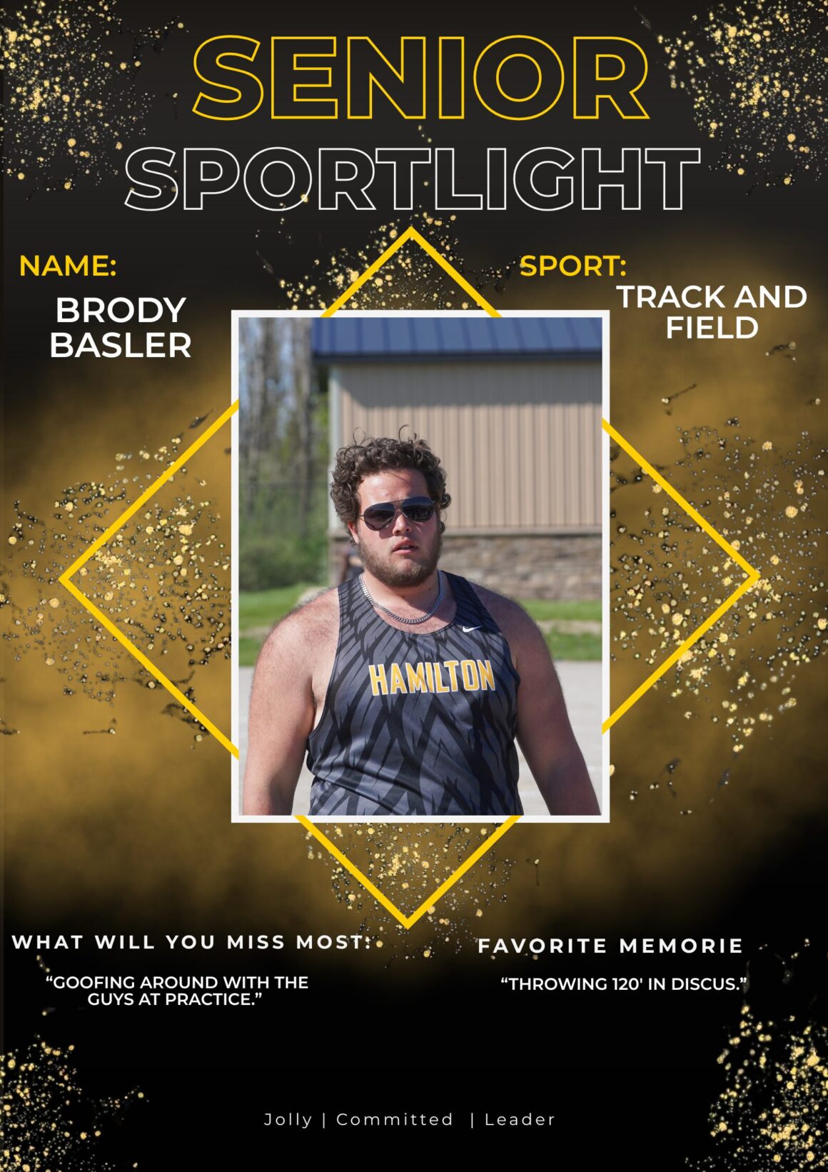 Brody Basler Senior Sportlight