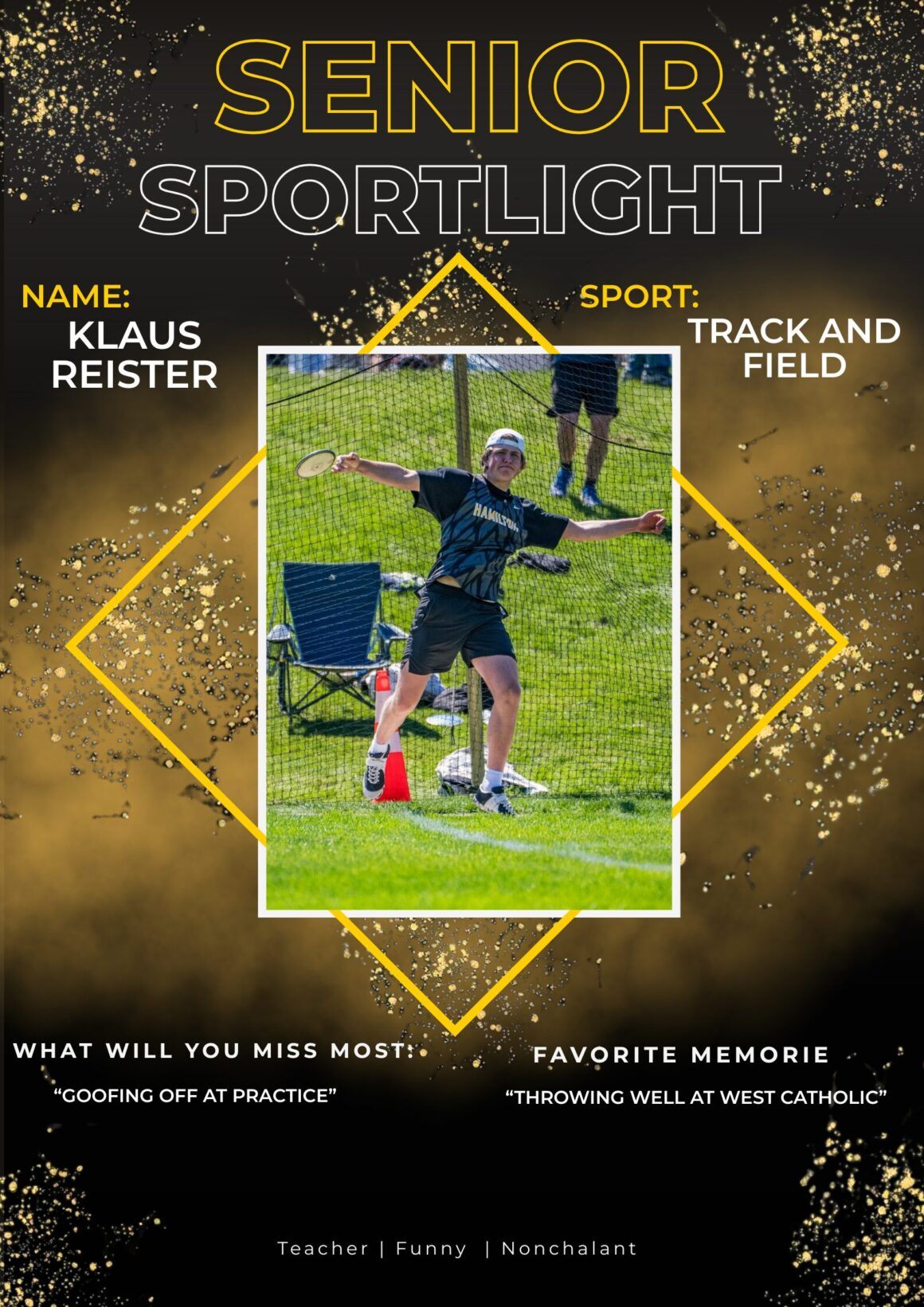 Klaus Reister Senior Sportlight