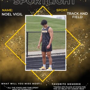 Noel Vigil Senior Sportlight