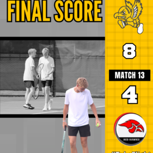Final Score: Boys Tennis