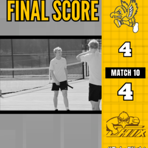 Final Score: Boys Tennis