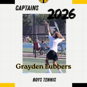 Boys Tennis Team Captain