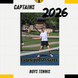 Boys Tennis Team Captain