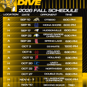 Girls Swim and Dive Schedule Girls Swim and Dive Schedule