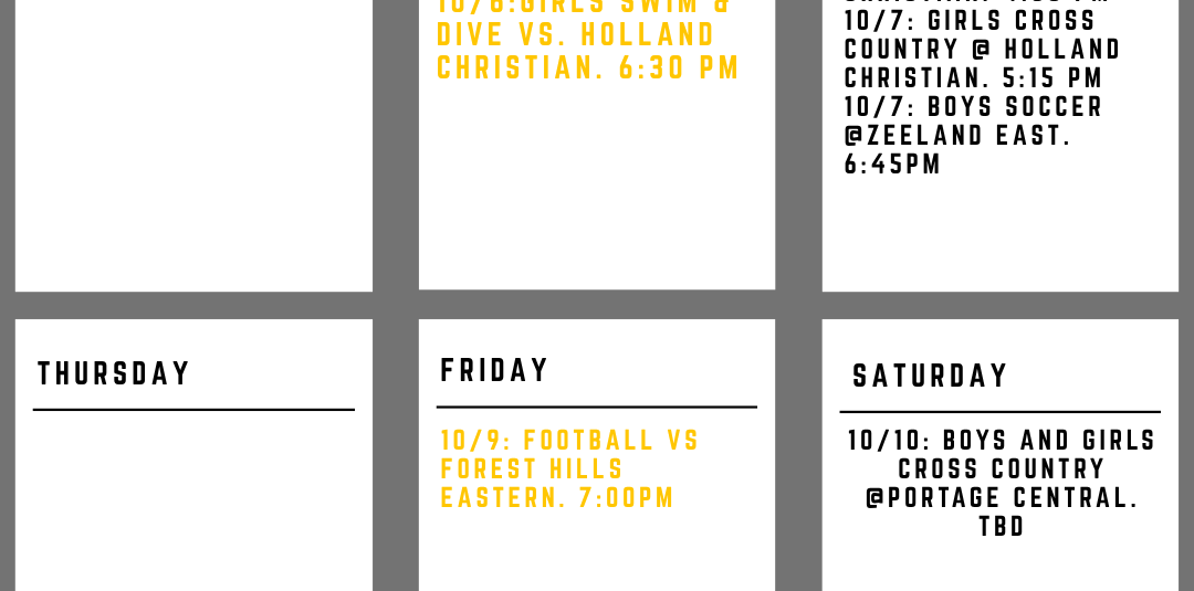 This Week In Hamilton Sports