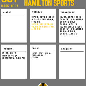 This Week In Hamilton Sports This Week In Hamilton Sports